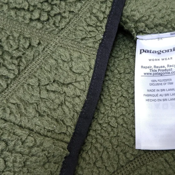 Patagonia Green Fleece Pullover - Picture 3 of 4